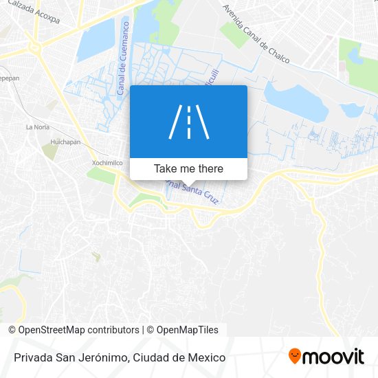 Privada San Jerónimo map
