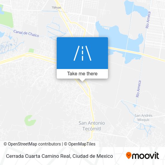 Cerrada Cuarta Camino Real map