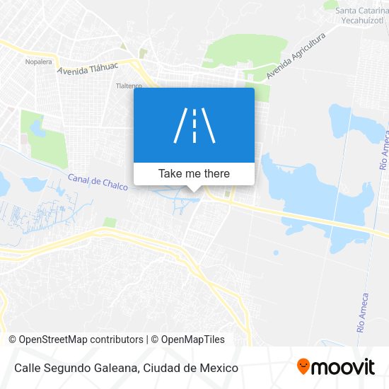 Mapa de Calle Segundo Galeana