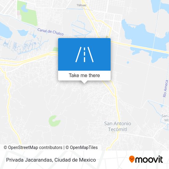 Mapa de Privada Jacarandas