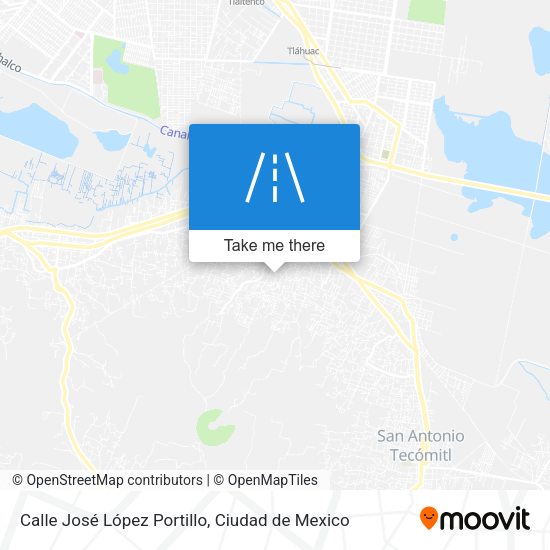 Mapa de Calle José López Portillo