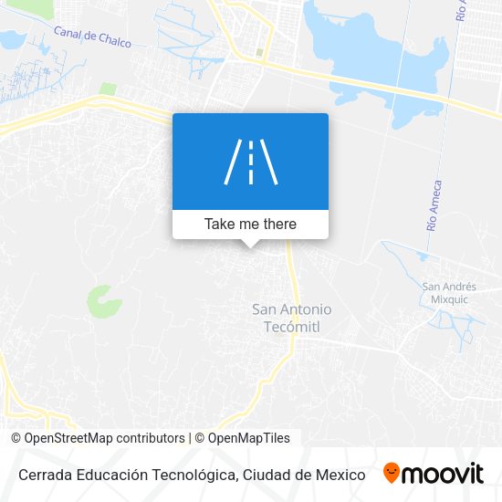 Cerrada Educación Tecnológica map