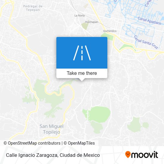 Calle Ignacio Zaragoza map