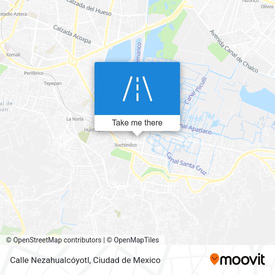 Calle Nezahualcóyotl map
