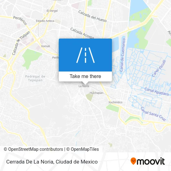 Cerrada De La Noria map