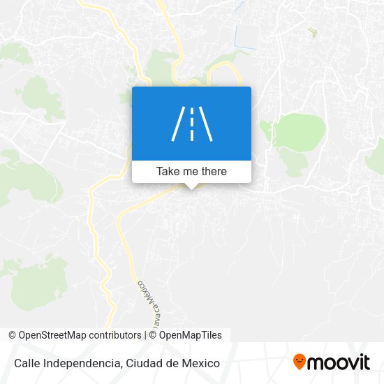 Calle Independencia map