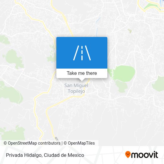 Mapa de Privada Hidalgo