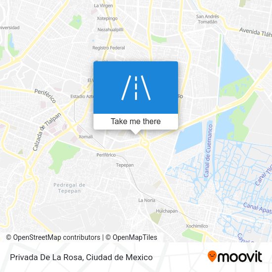 Mapa de Privada De La Rosa