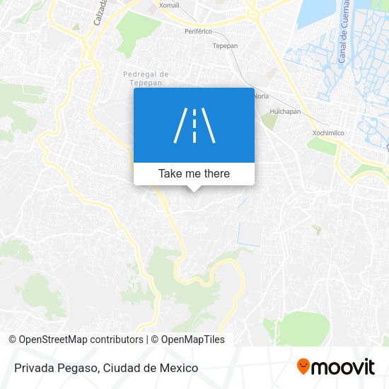Mapa de Privada Pegaso