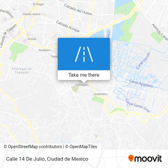 Calle 14 De Julio map