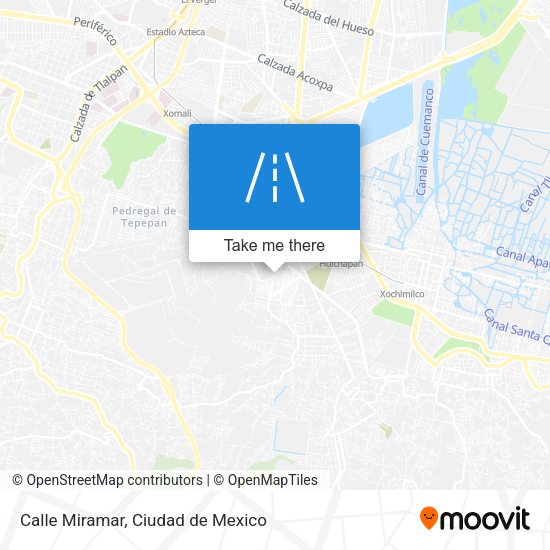 Calle Miramar map