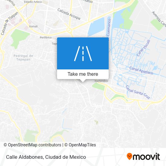 Mapa de Calle Aldabones