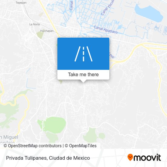 Mapa de Privada Tulipanes