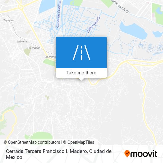 Cerrada Tercera Francisco I. Madero map