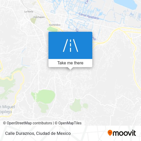 Mapa de Calle Duraznos