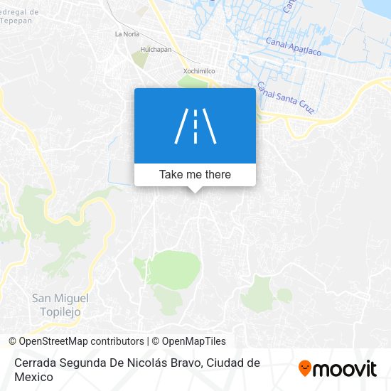 Cerrada Segunda De Nicolás Bravo map