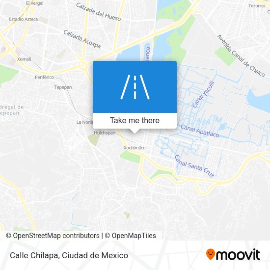 Calle Chilapa map