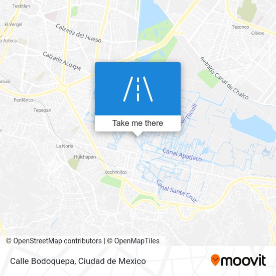 Calle Bodoquepa map