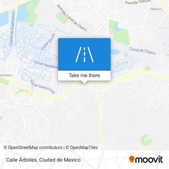 Calle Árboles map