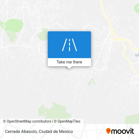 Cerrada Abasolo map