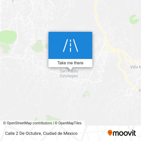 Calle 2 De Octubre map