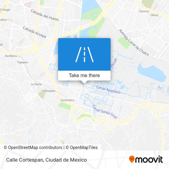Mapa de Calle Cortespan