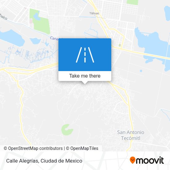 Calle Alegrías map