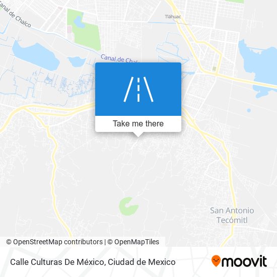 Calle Culturas De México map