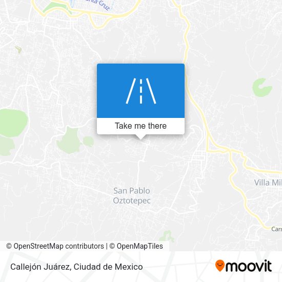 Mapa de Callejón Juárez