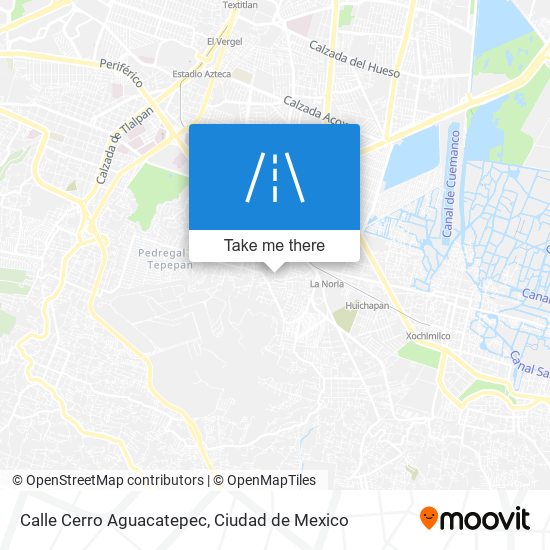 Mapa de Calle Cerro Aguacatepec