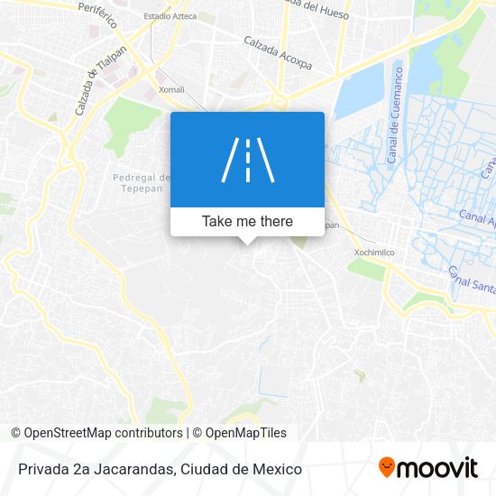 Mapa de Privada 2a Jacarandas