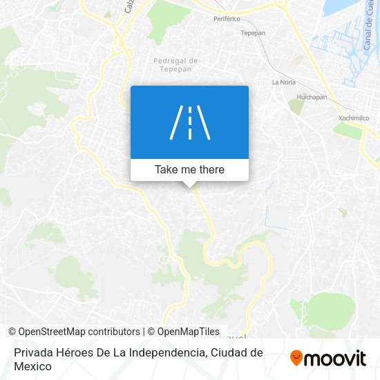 Mapa de Privada Héroes De La Independencia