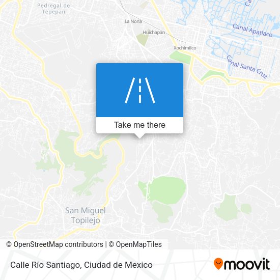 Mapa de Calle Río Santiago