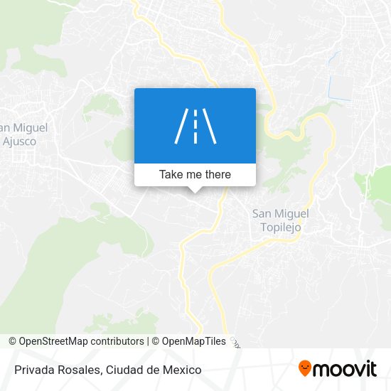 Mapa de Privada Rosales