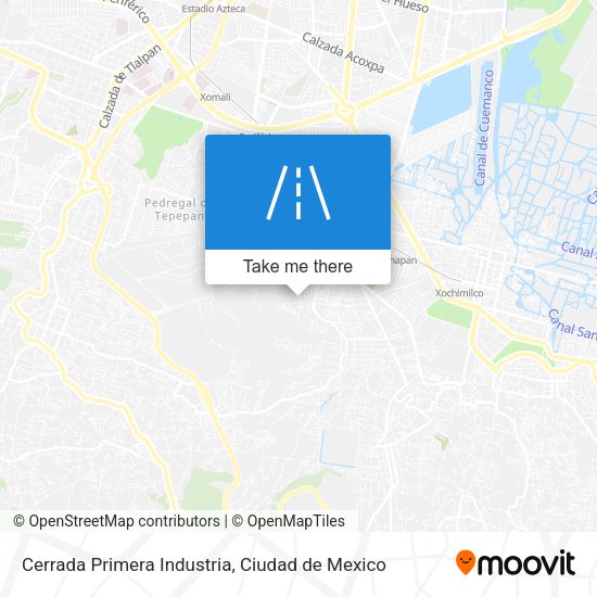 Cerrada Primera Industria map