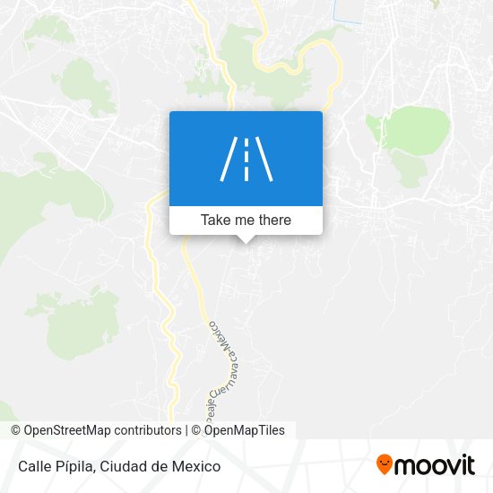 Mapa de Calle Pípila