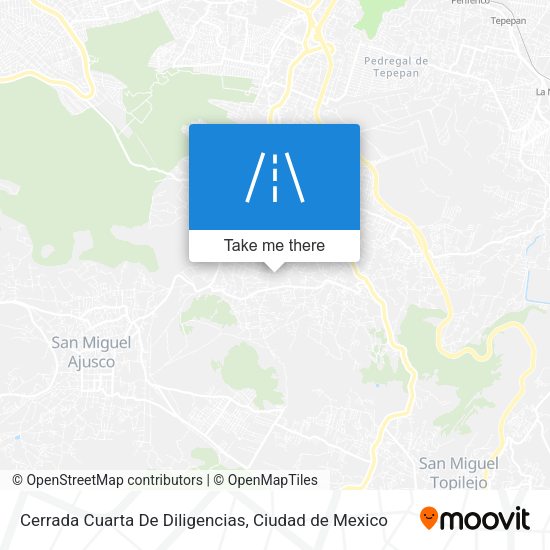 Mapa de Cerrada Cuarta De Diligencias