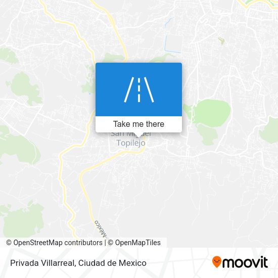 Privada Villarreal map
