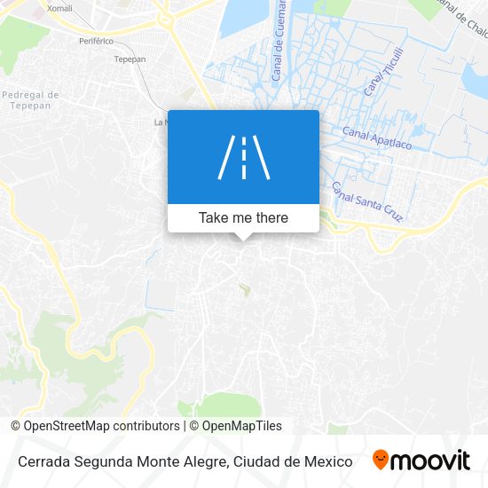 Cerrada Segunda Monte Alegre map
