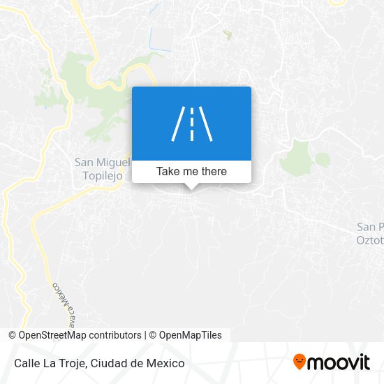 Calle La Troje map