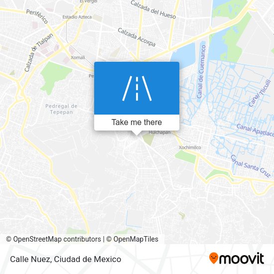 Mapa de Calle Nuez