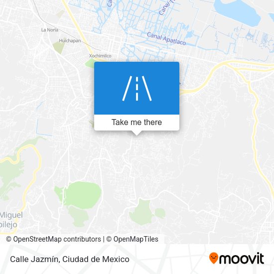 Mapa de Calle Jazmín