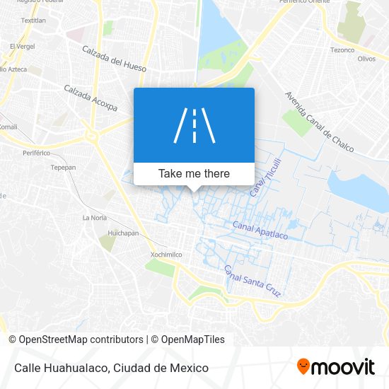 Calle Huahualaco map