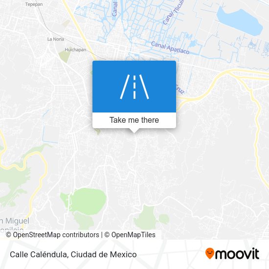 Calle Caléndula map