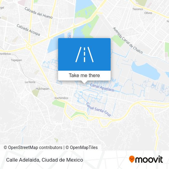 Mapa de Calle Adelaida