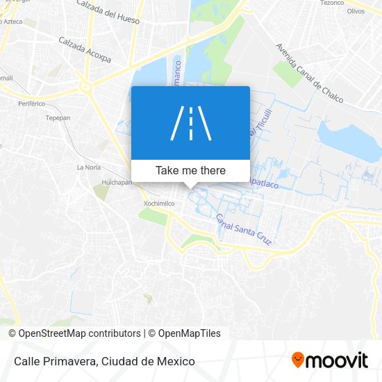 Calle Primavera map