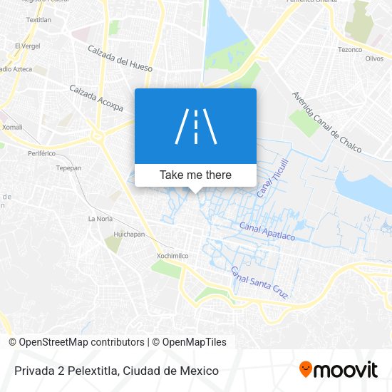 Mapa de Privada 2 Pelextitla