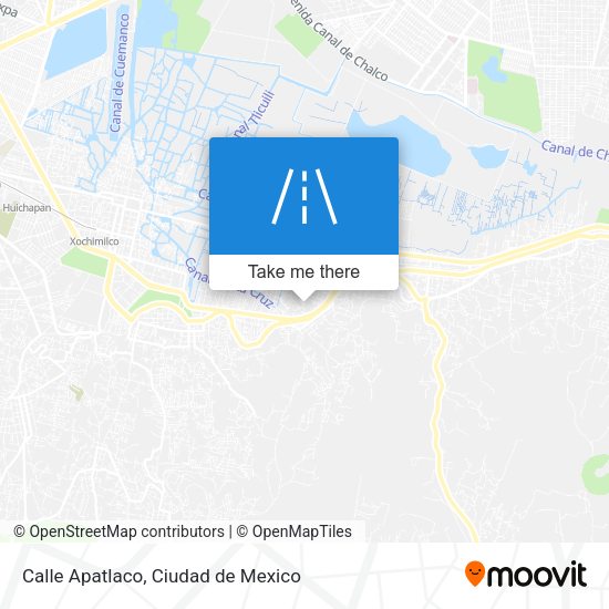 Mapa de Calle Apatlaco