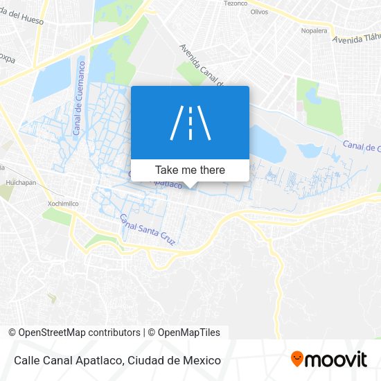 Calle Canal Apatlaco map