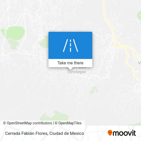 Cerrada Fabián Flores map